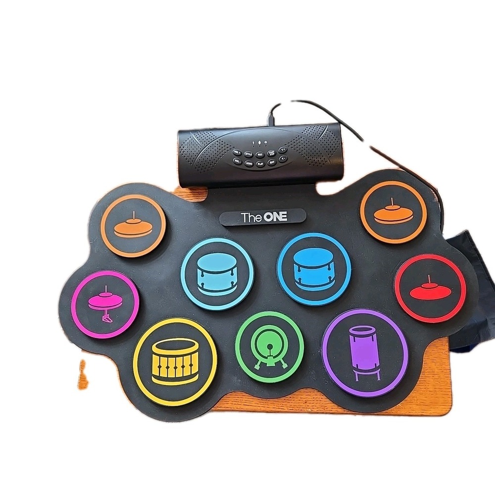 The ONE  TRD1 Electric Drum Pad With Drum Sticks.